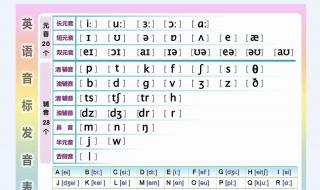英语48个国际音标表